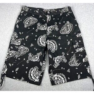 パンツ Henry&William $100 cargo shorts black Men's Cargo Shorts - Craze Fashion